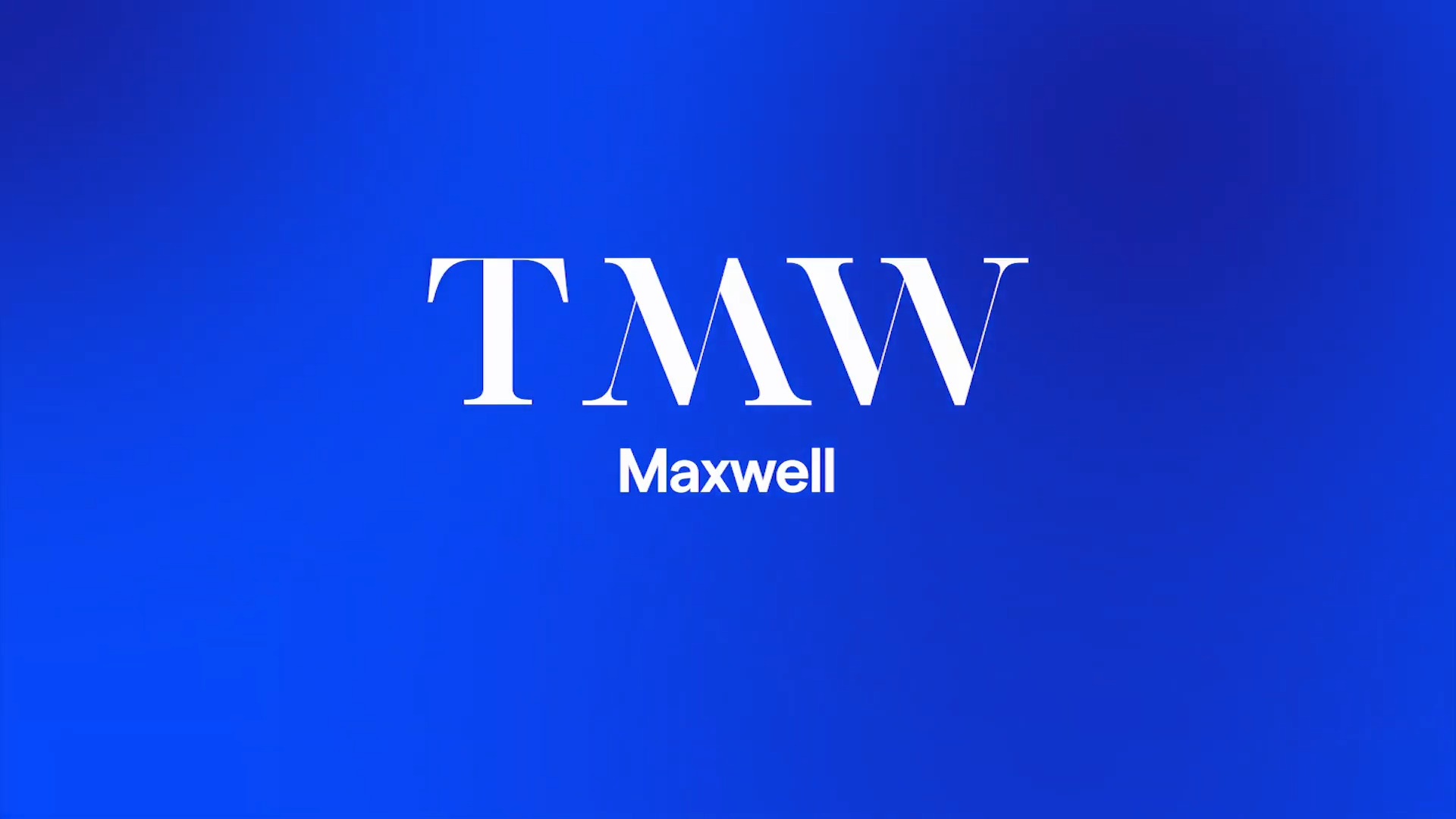 TMW Maxwell Flythrough Video